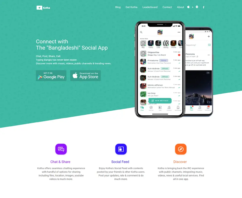 The "Bangladeshi" Social App